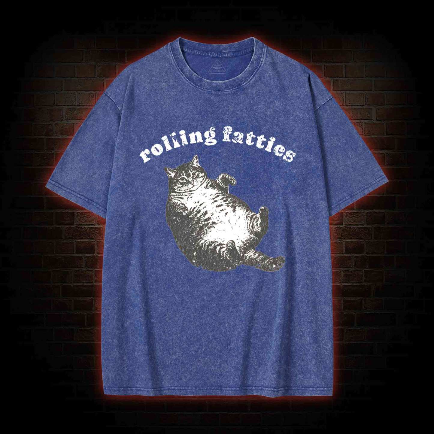 Rolling Fatties Washed T-shirt