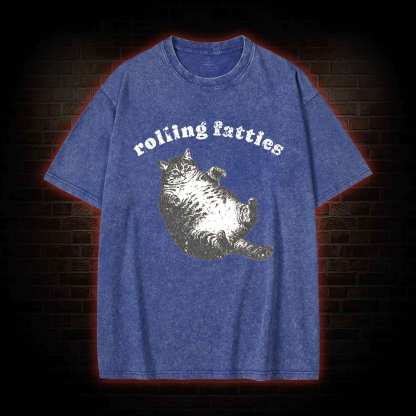 Rolling Fatties Washed T-shirt