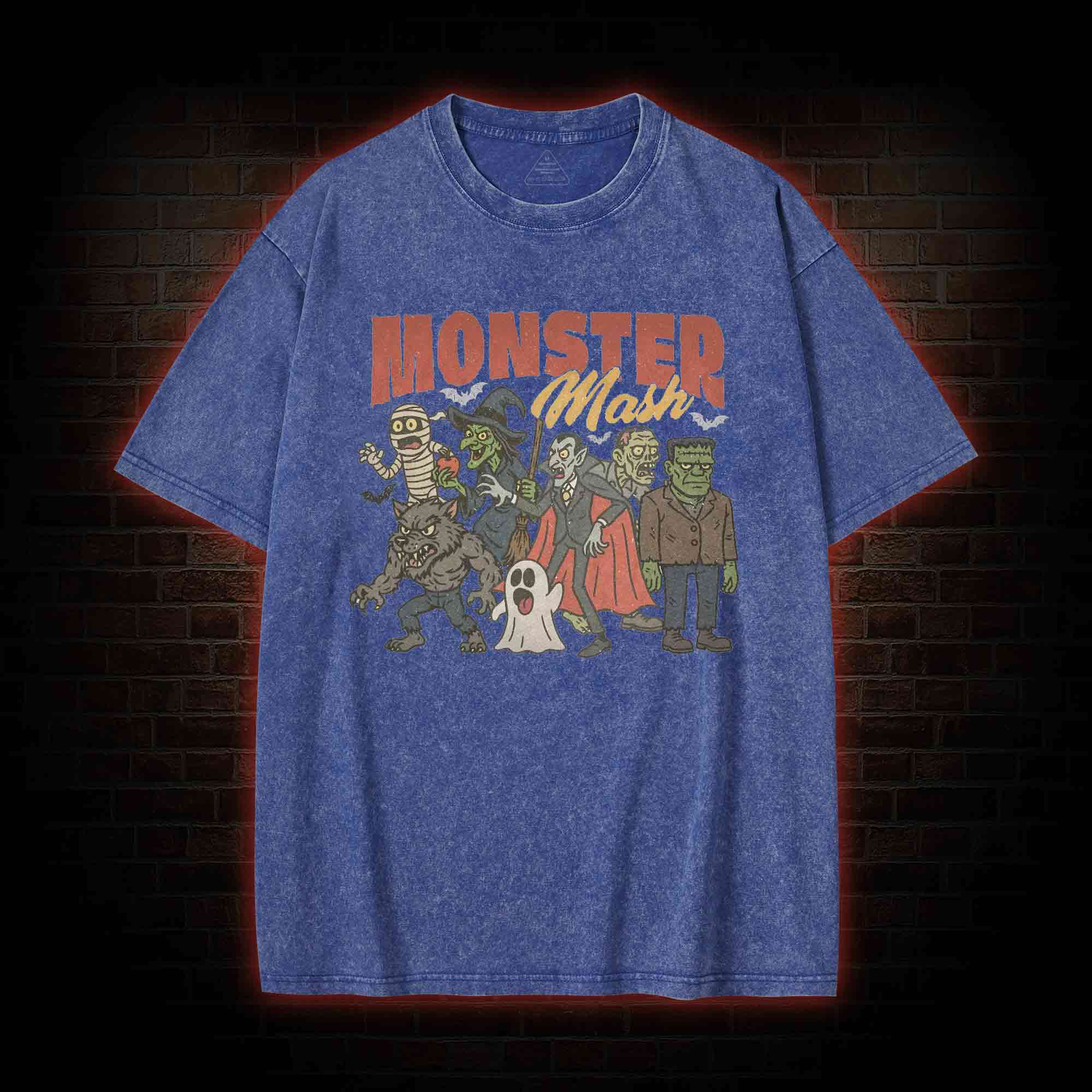 Monsters Washed T-shirt