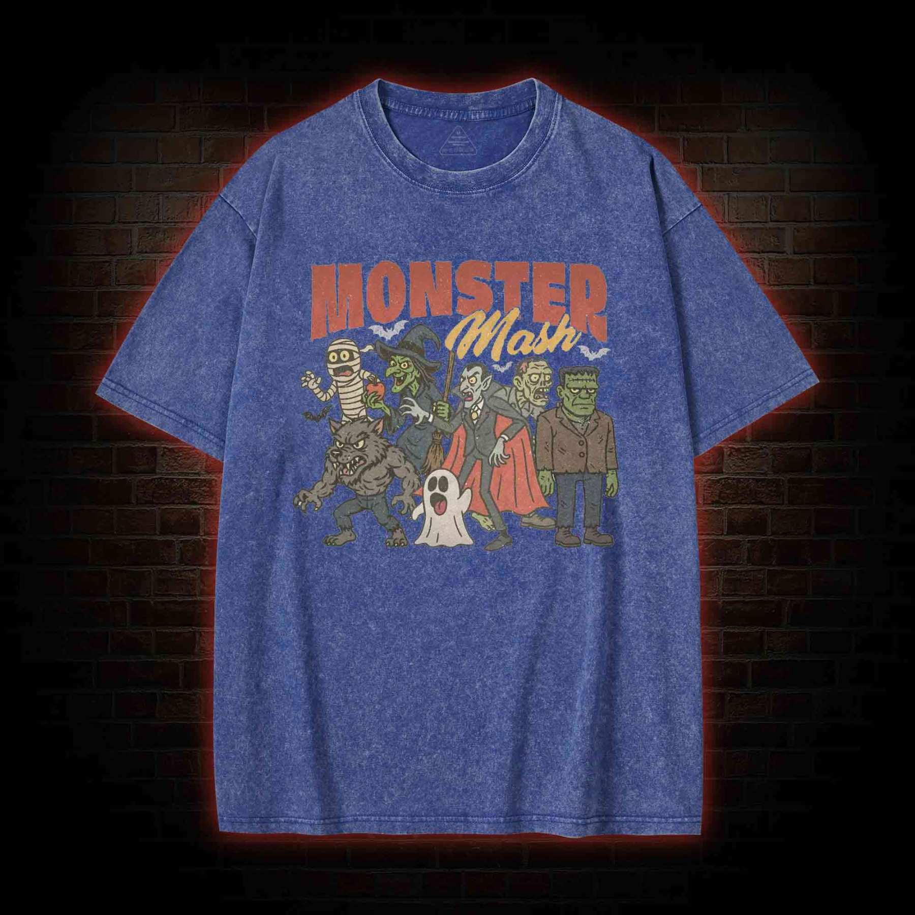 Monsters Washed T-shirt