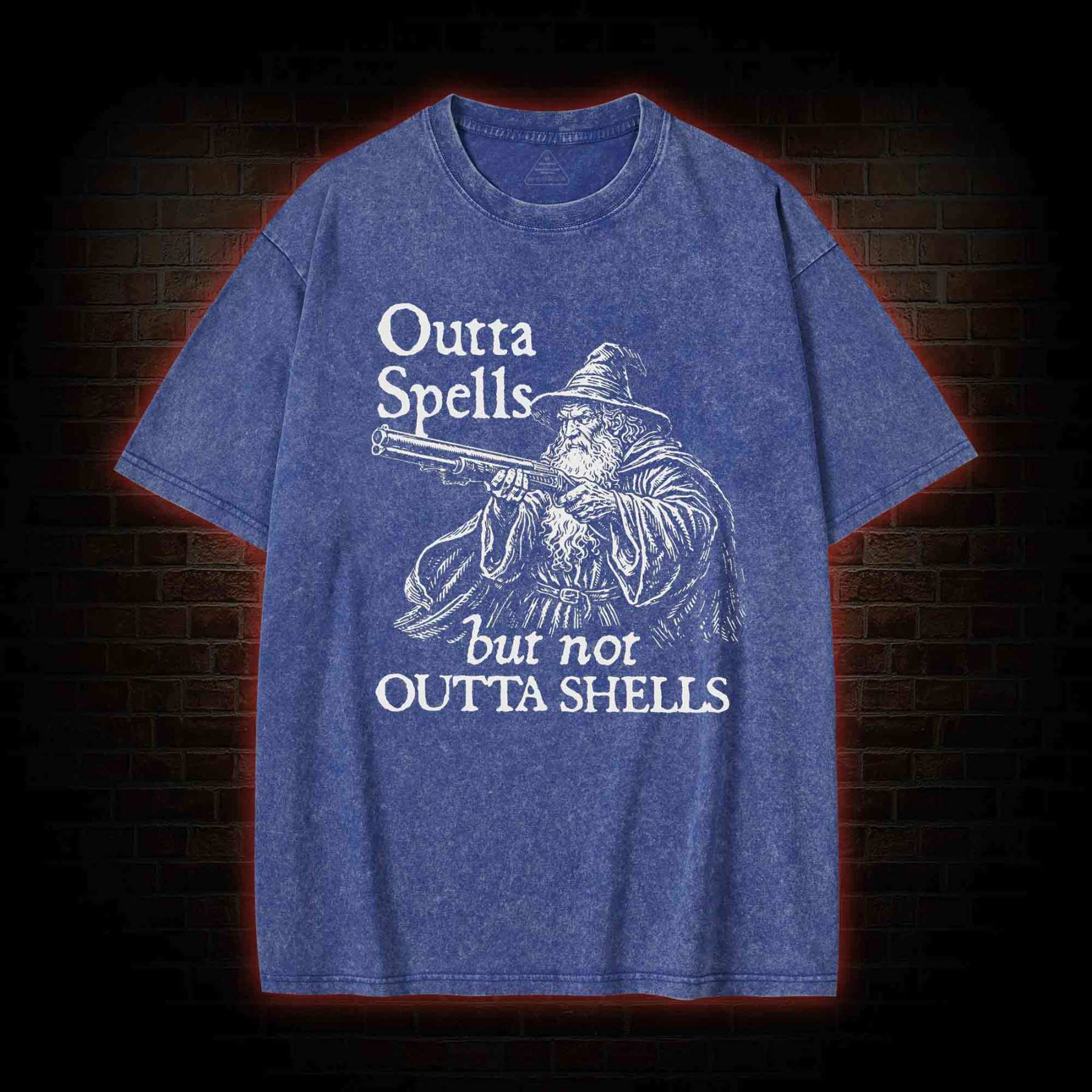 Wizard Gun Washed T-shirt