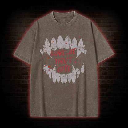 Love at First Bite Washed T-shirt