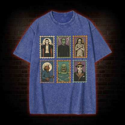 Monsters Washed T-shirt