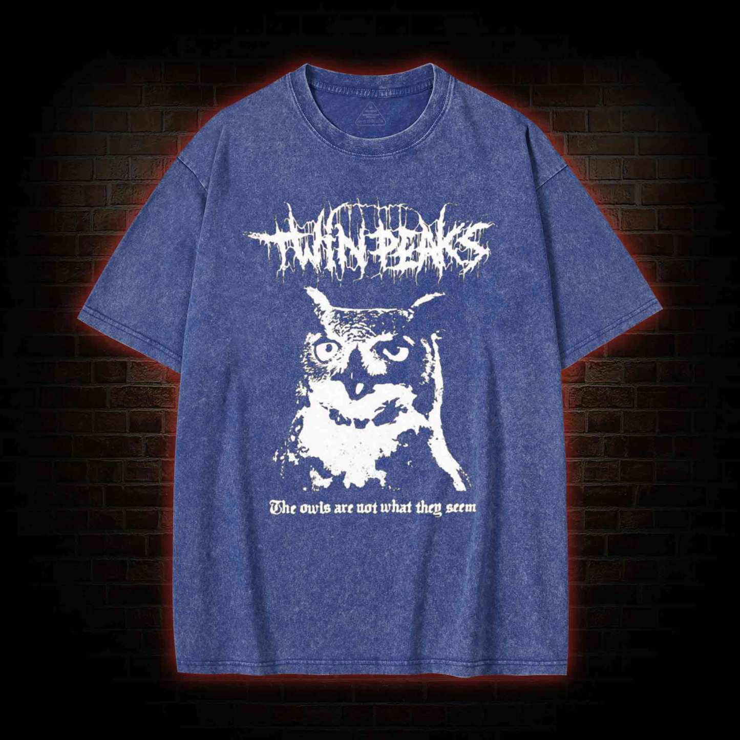 The Owls are Not What They Seem Washed T-shirt