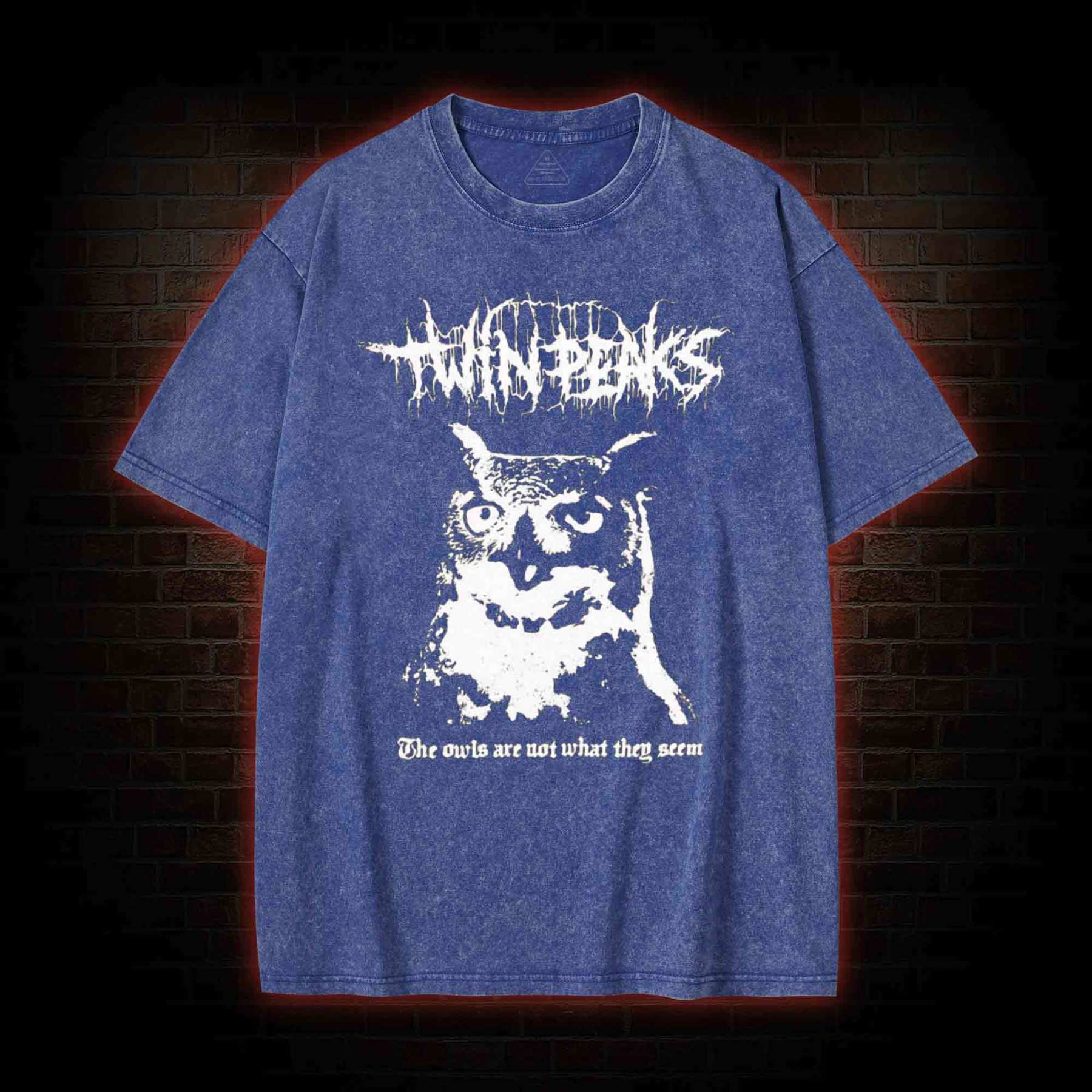 The Owls are Not What They Seem Washed T-shirt