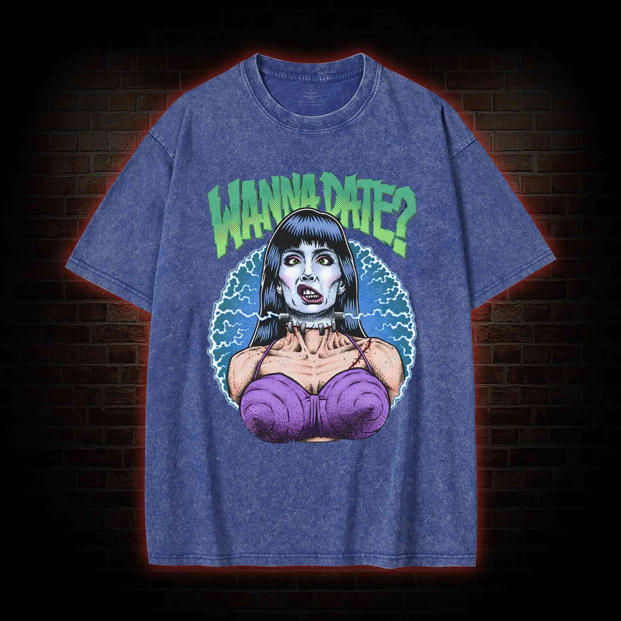 Wanna Date Washed T-shirt