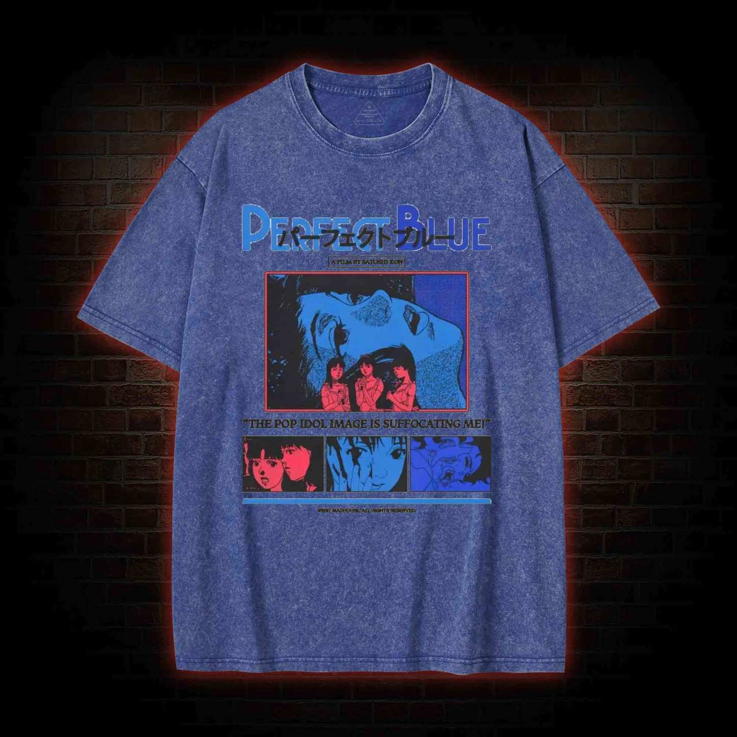 The Pop Idol Image is Suffocating Me Washed T-shirt