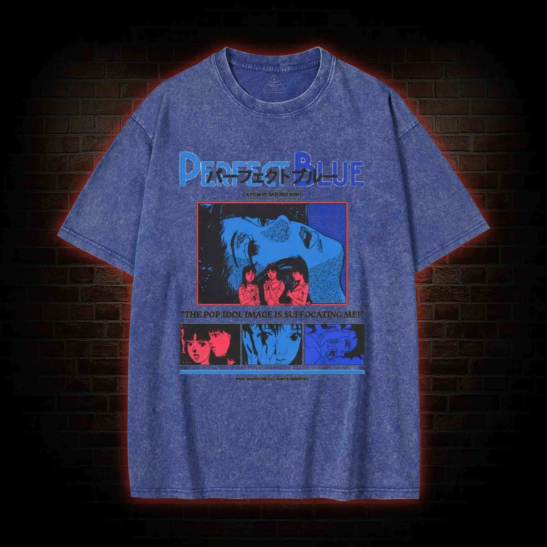 The Pop Idol Image is Suffocating Me Washed T-shirt