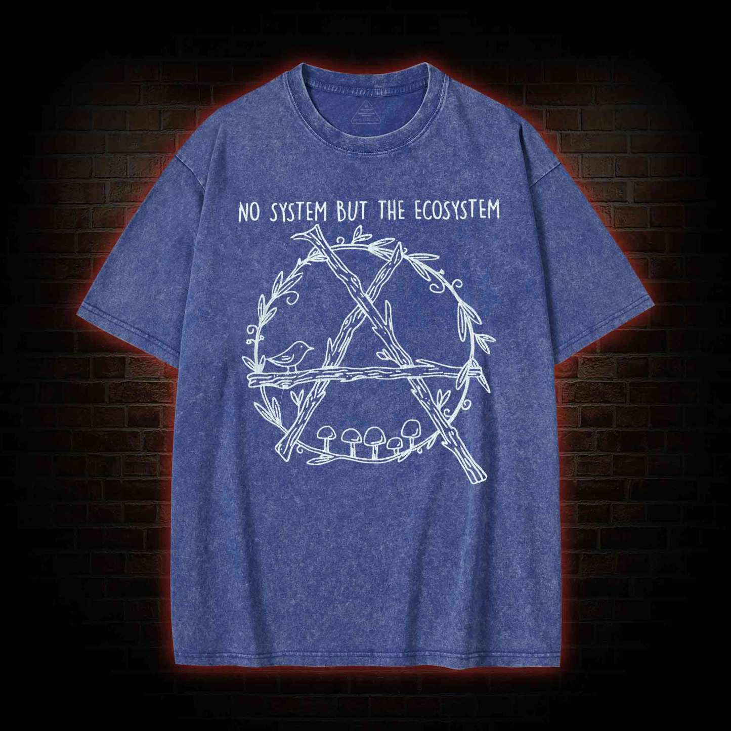 No System but the Ecosystem Washed T-shirt
