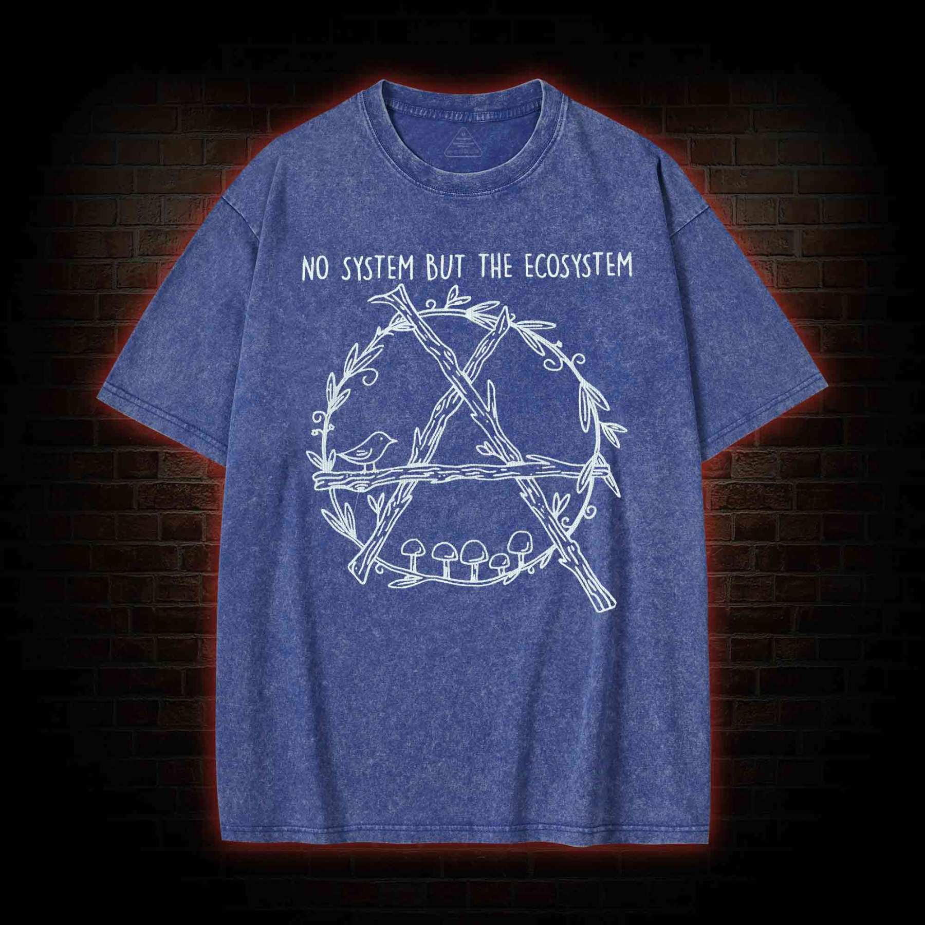 No System but the Ecosystem Washed T-shirt