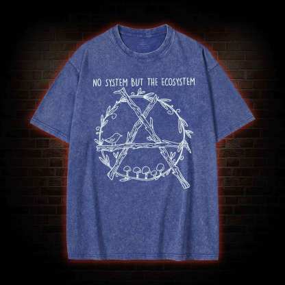 No System but the Ecosystem Washed T-shirt