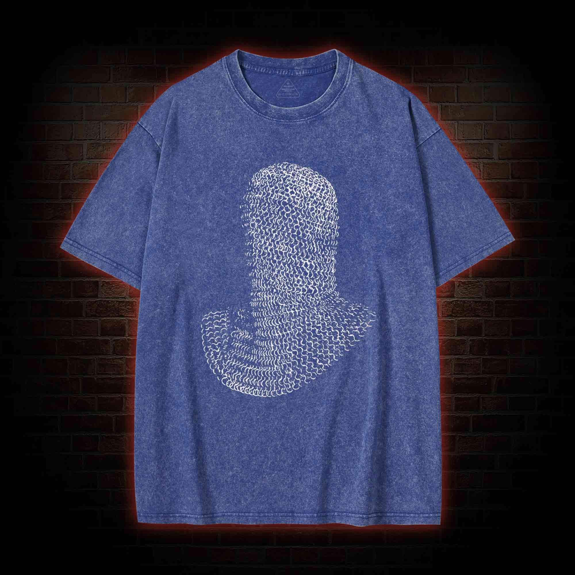 Vintage Knight Armor Washed T-shirt