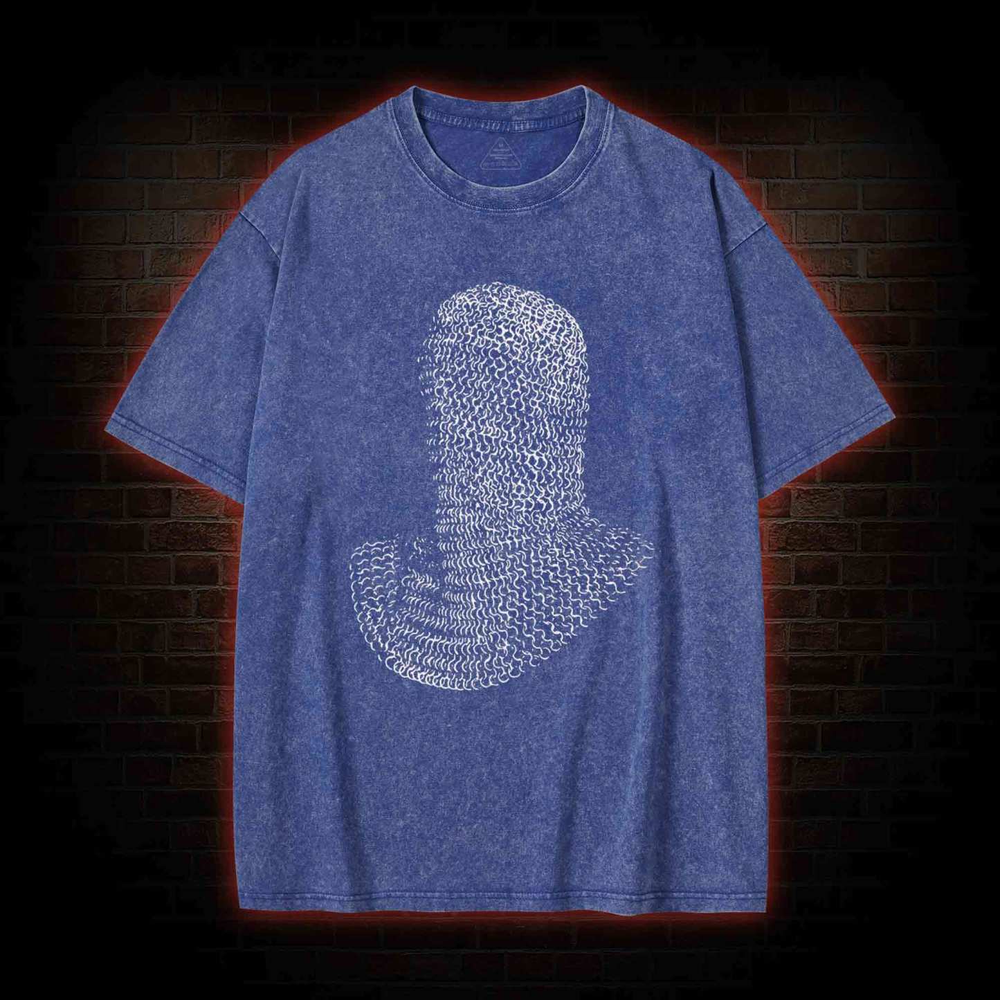 Vintage Knight Armor Washed T-shirt