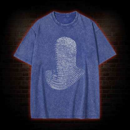 Vintage Knight Armor Washed T-shirt