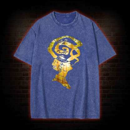 Time is a Flat Circle Washed T-shirt