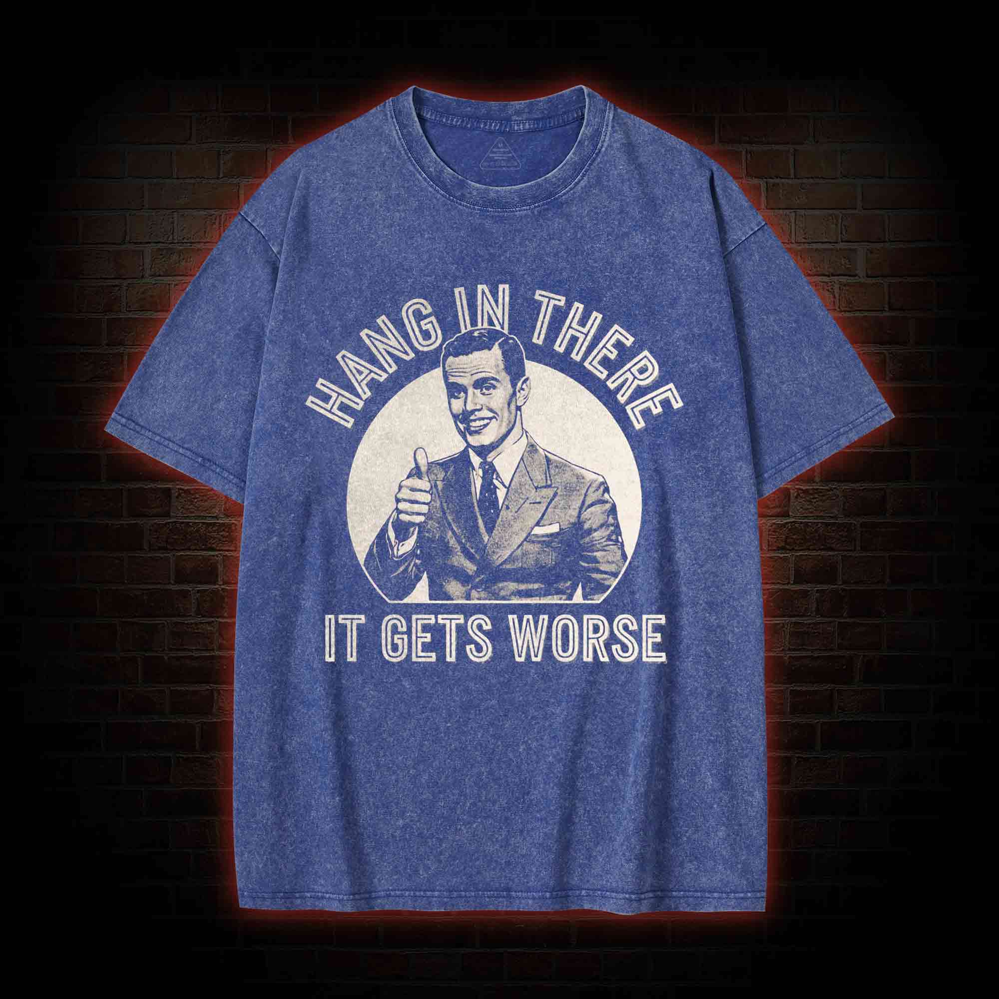 Hang in There Washed T-shirt