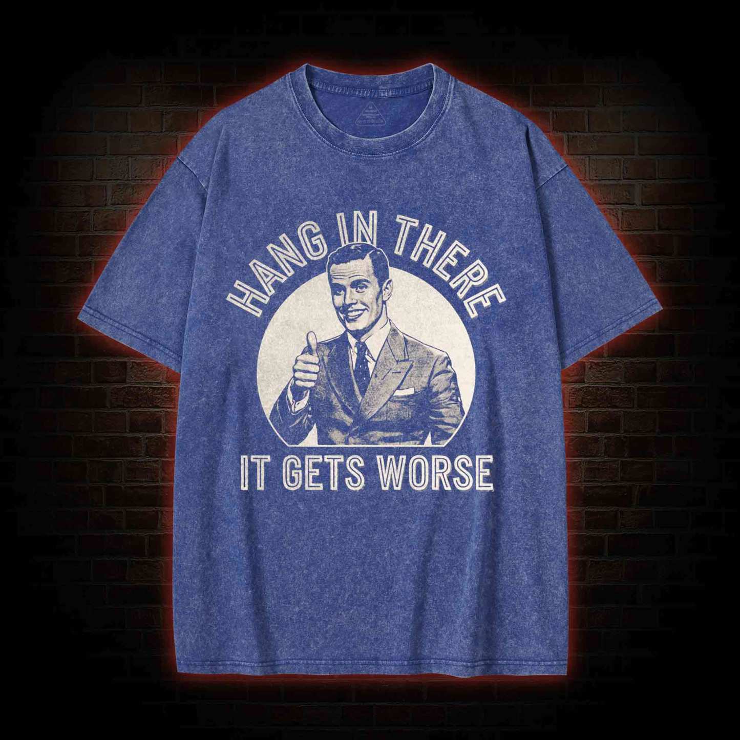 Hang in There Washed T-shirt