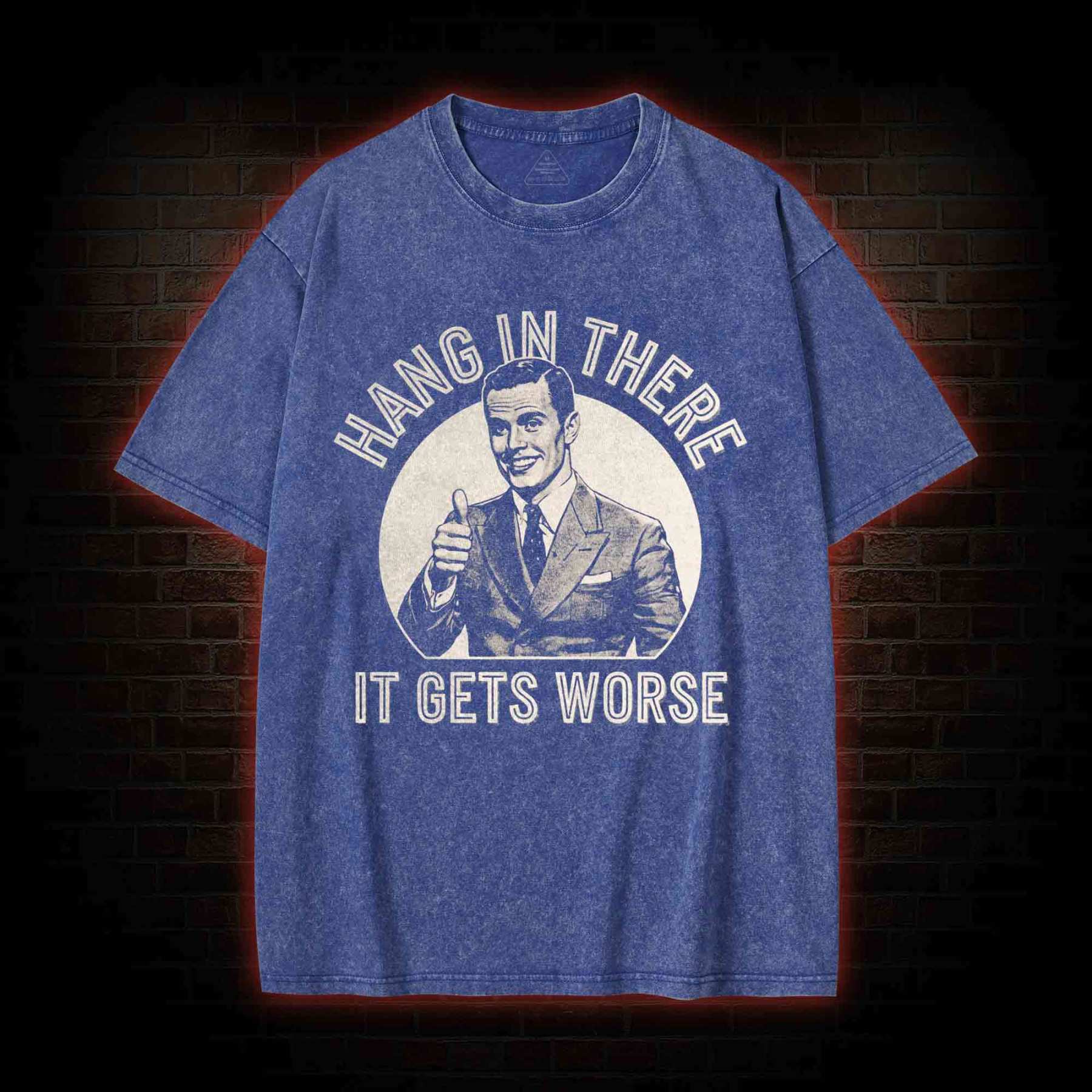 Hang in There Washed T-shirt