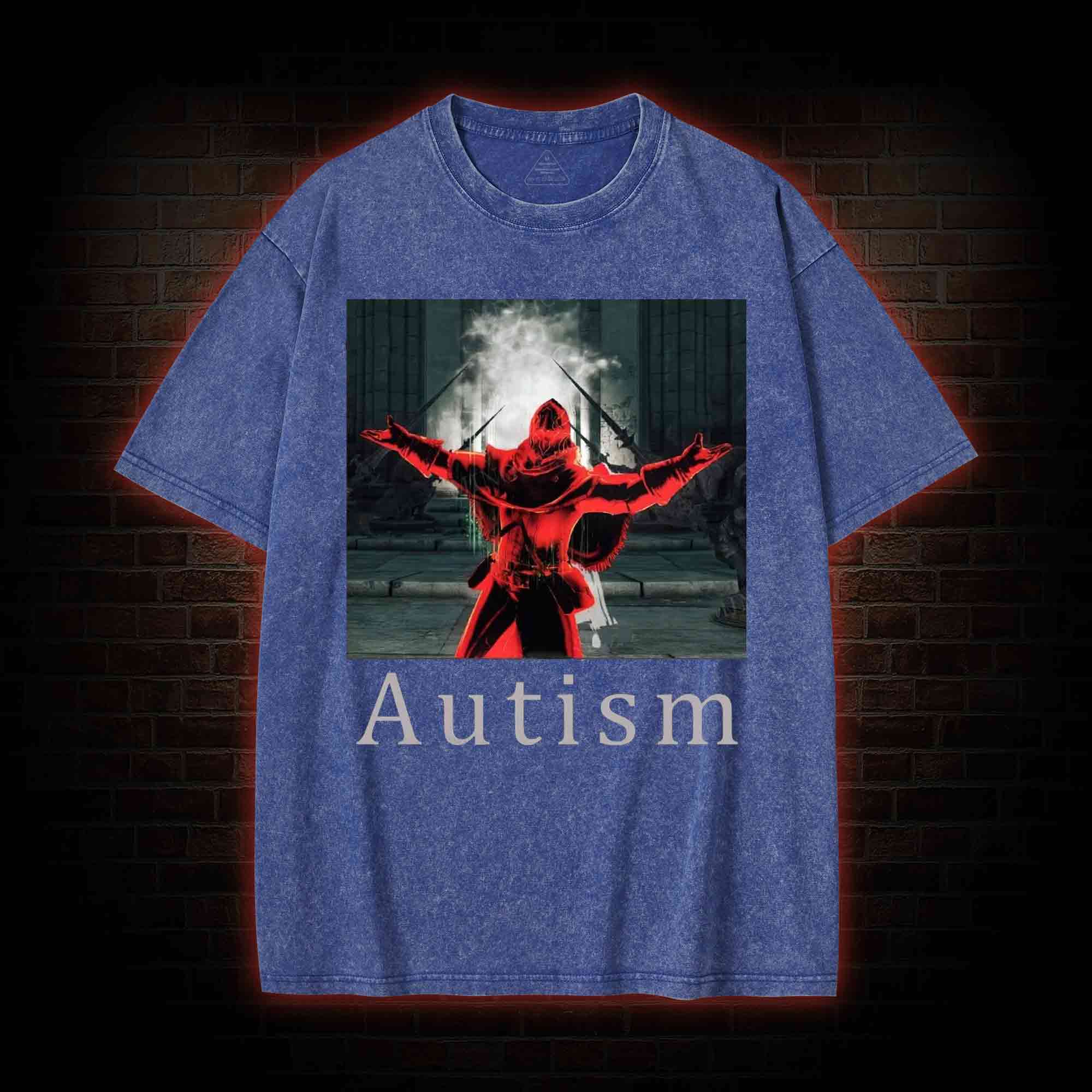 Autism Washed T-shirt