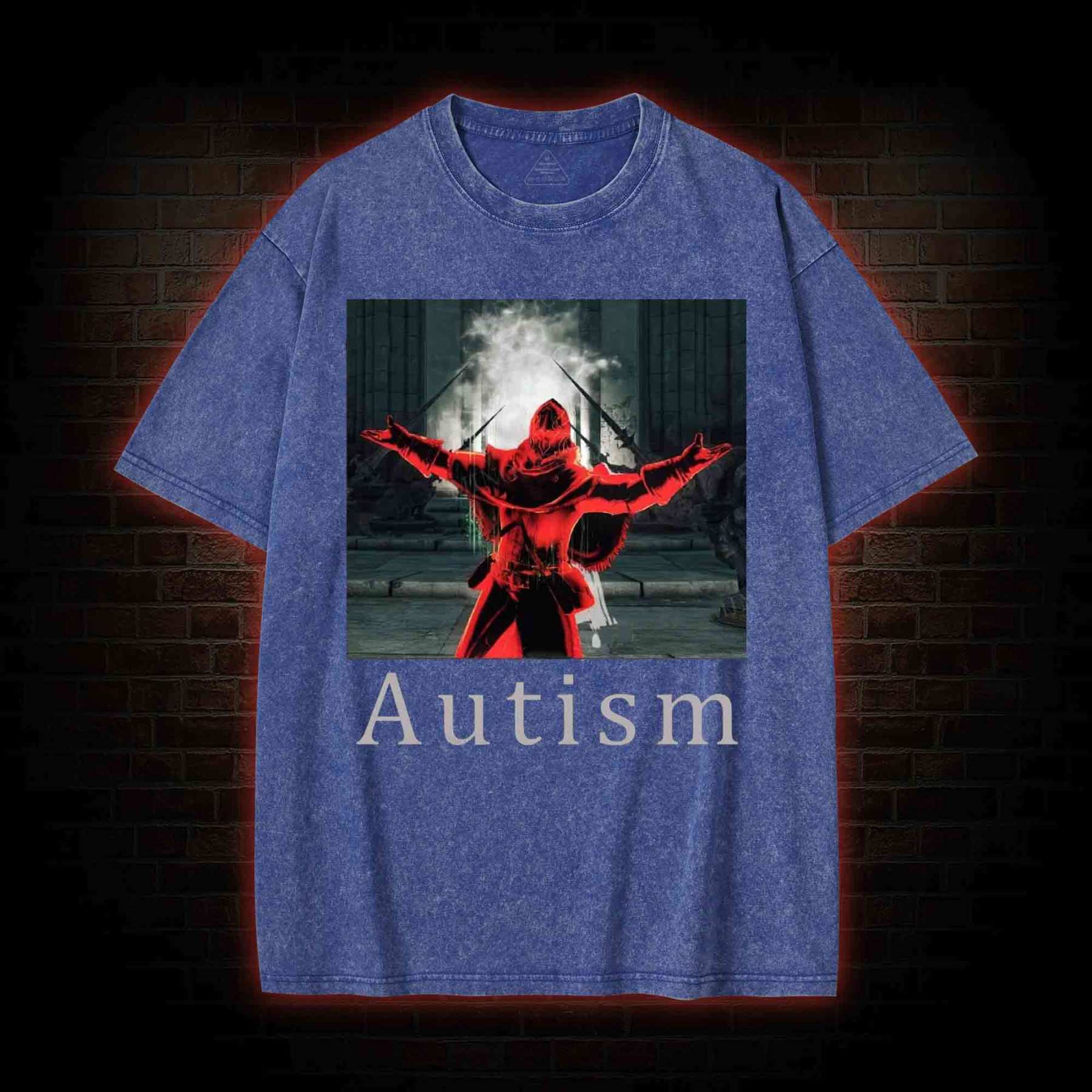 Autism Washed T-shirt