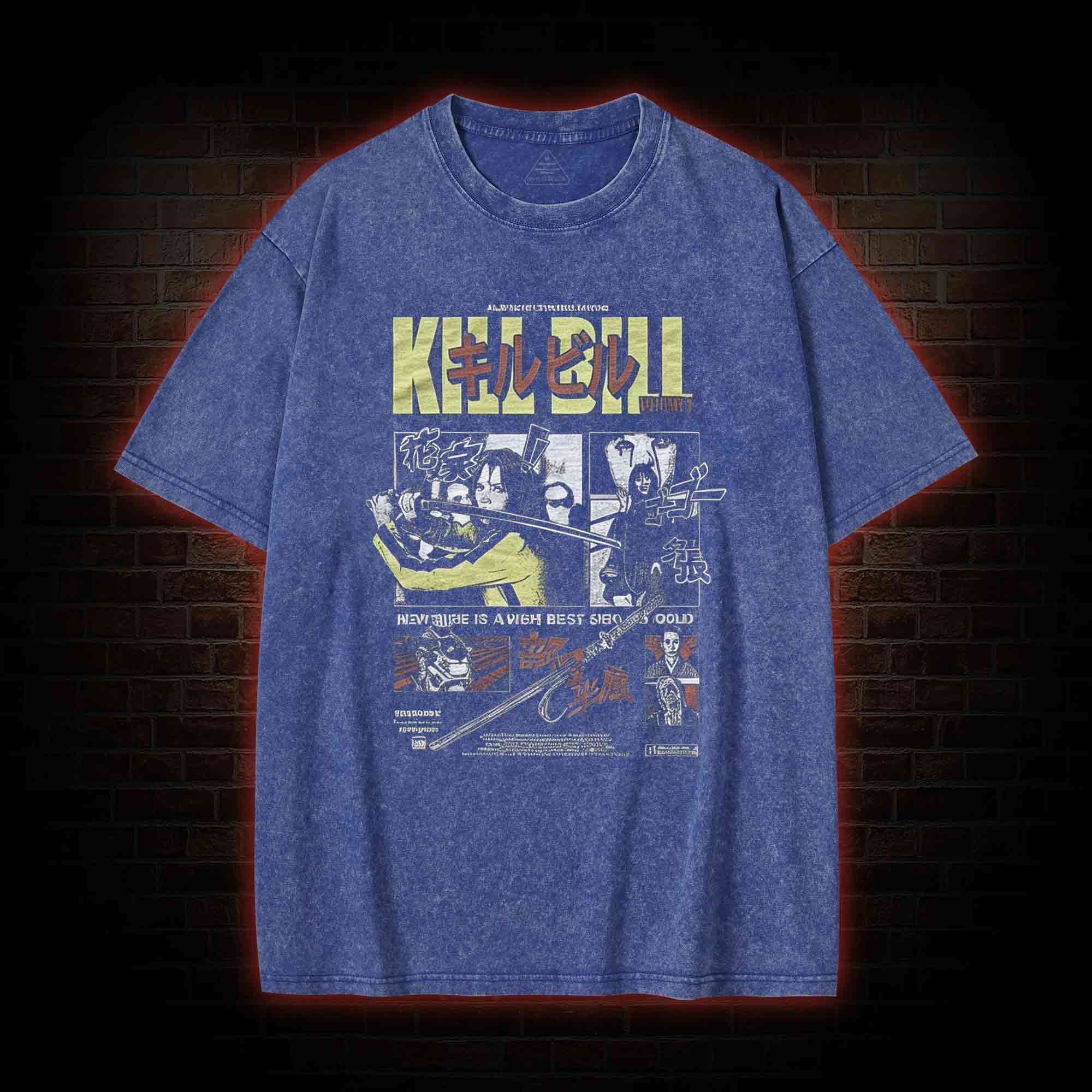Revenge is a Dish Best Served Cold Washed T-shirt