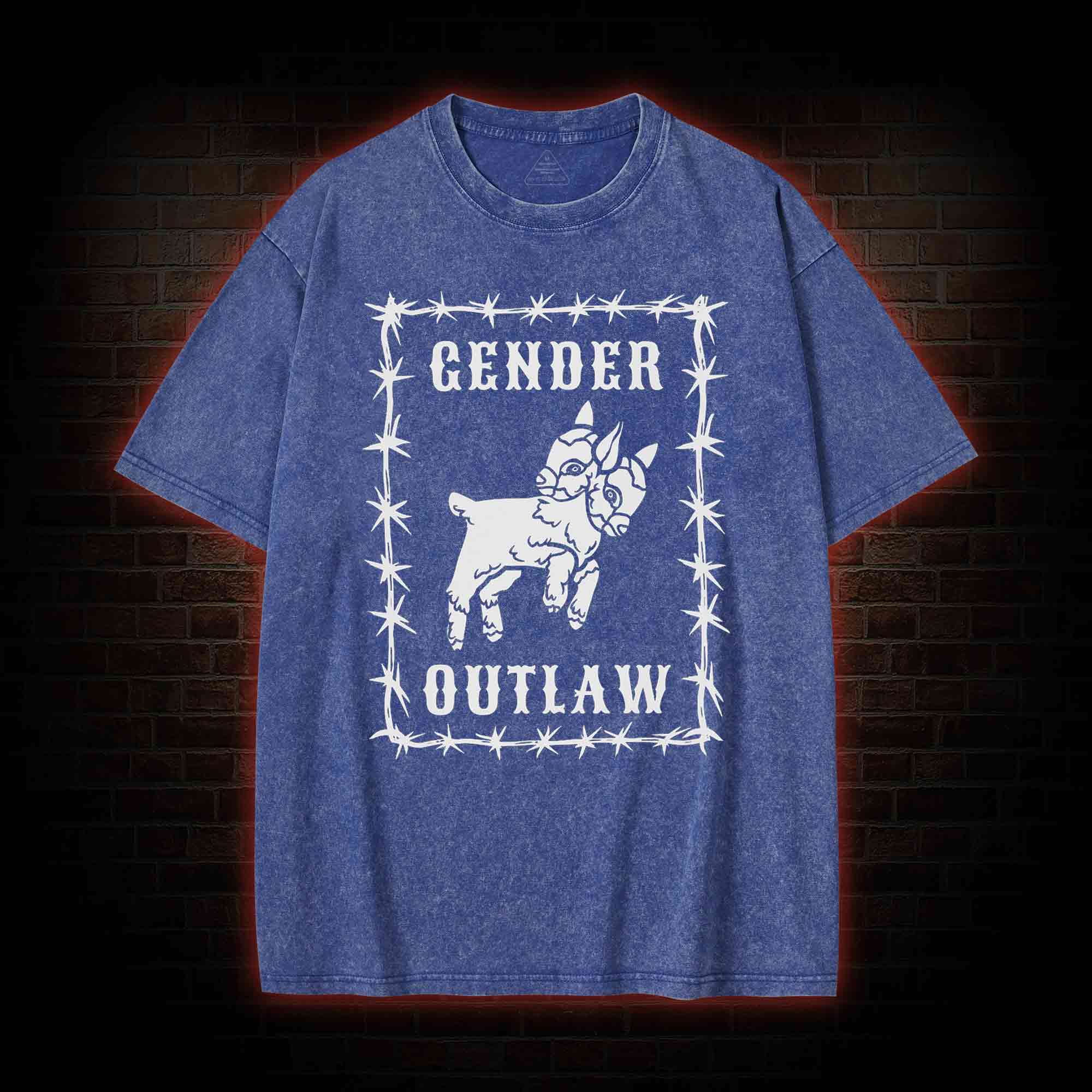 Gender Outlaw Washed T-shirt