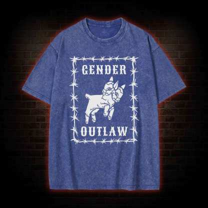 Gender Outlaw Washed T-shirt