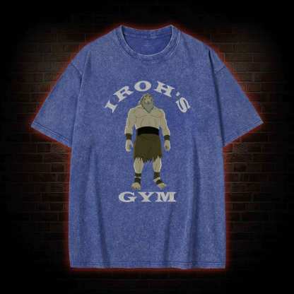 Iroh's Gym Washed T-shirt
