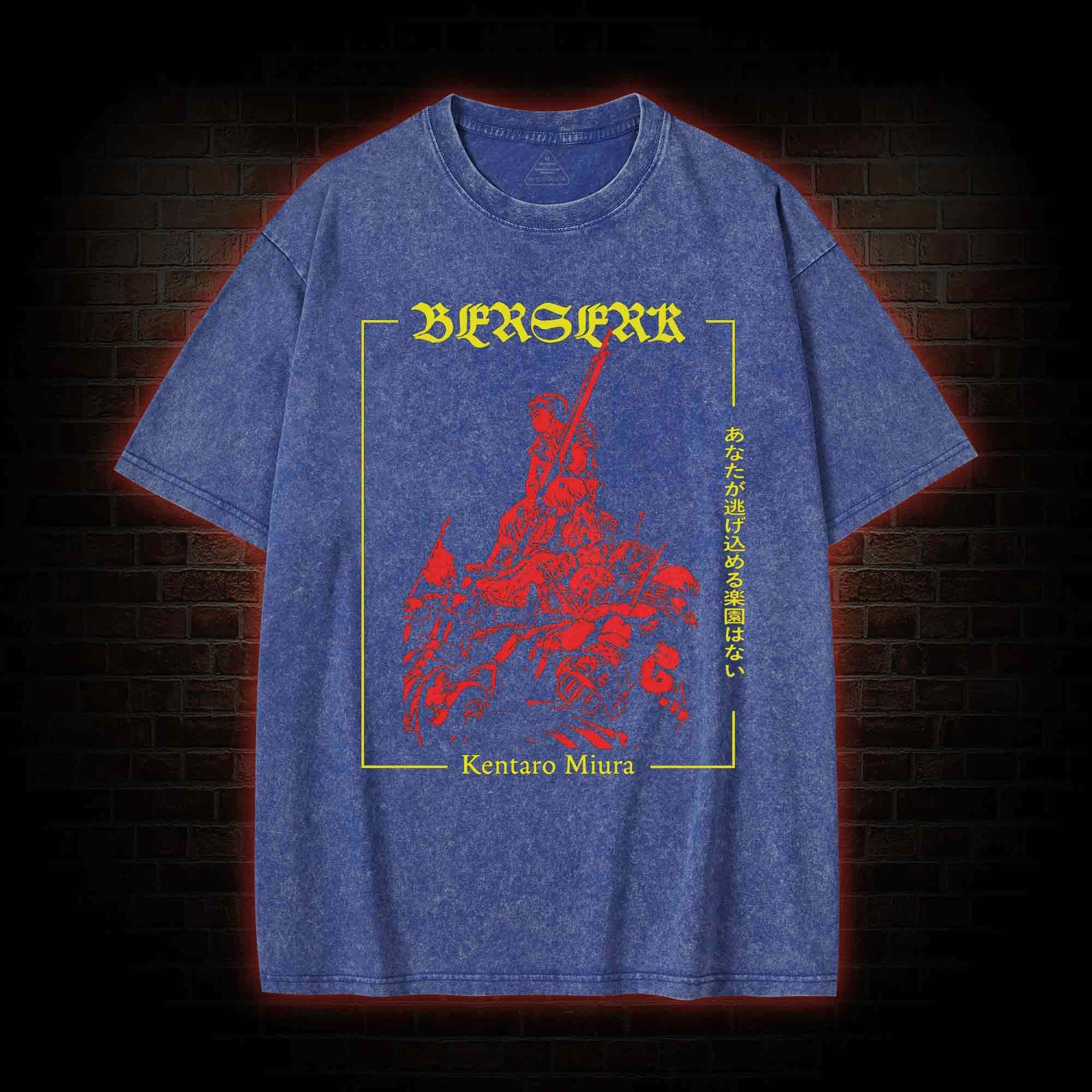 There is No Paradise for You to Escape to Washed T-shirt