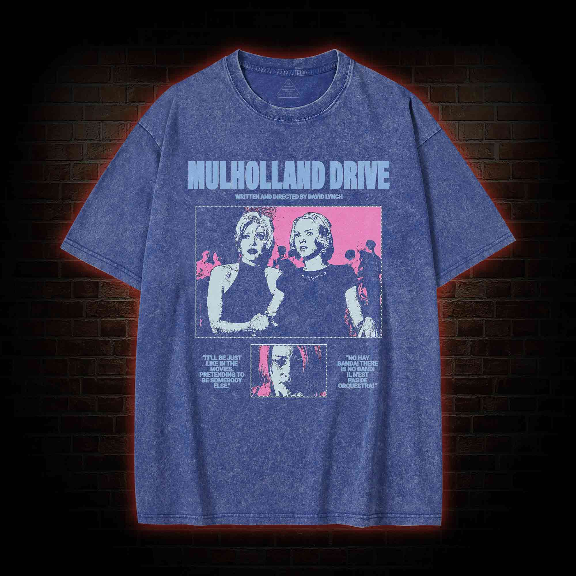 Pretending to be Somebody Else Washed T-shirt