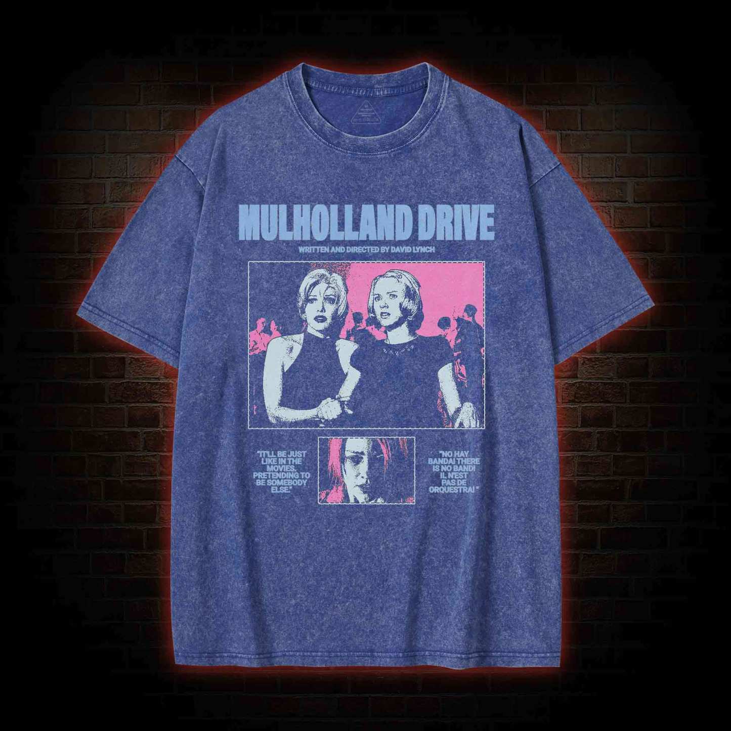 Pretending to be Somebody Else Washed T-shirt