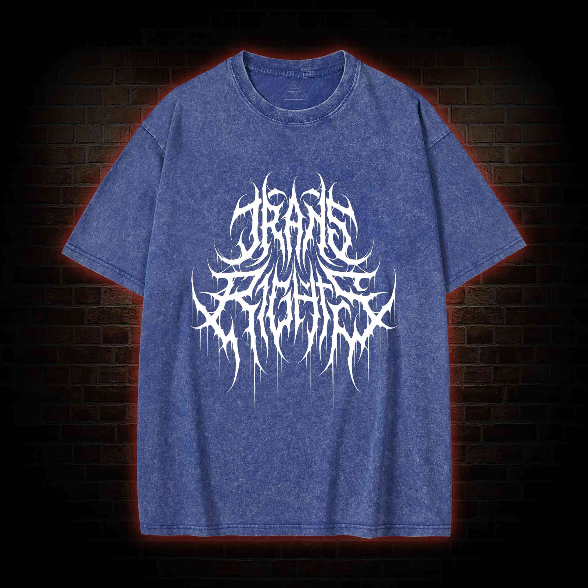 Trans Rights Washed T-shirt