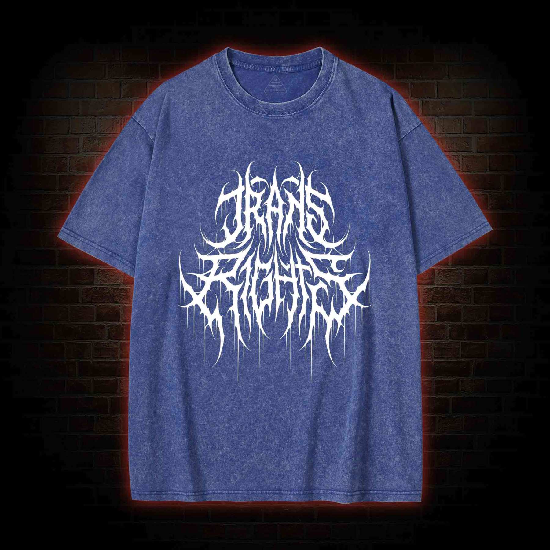 Trans Rights Washed T-shirt