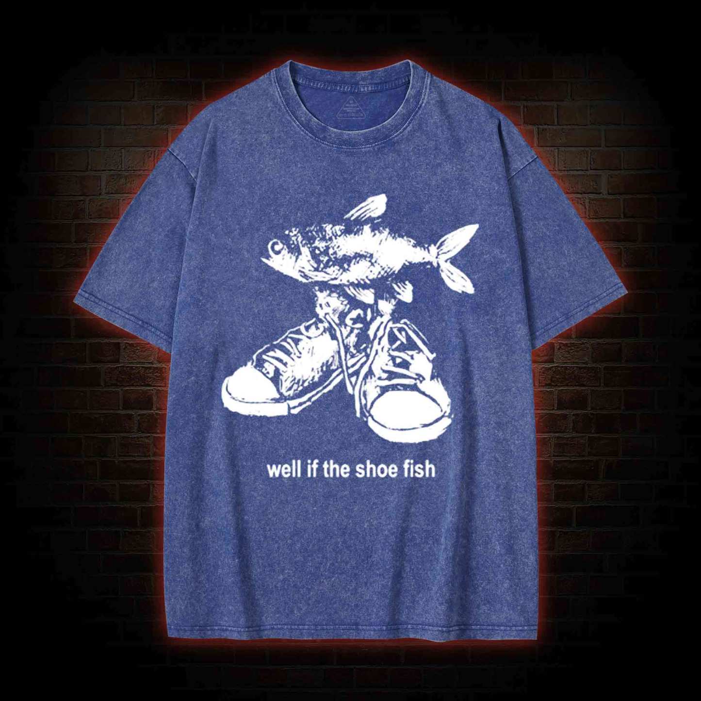 Well if the Shoe Fish Washed T-shirt
