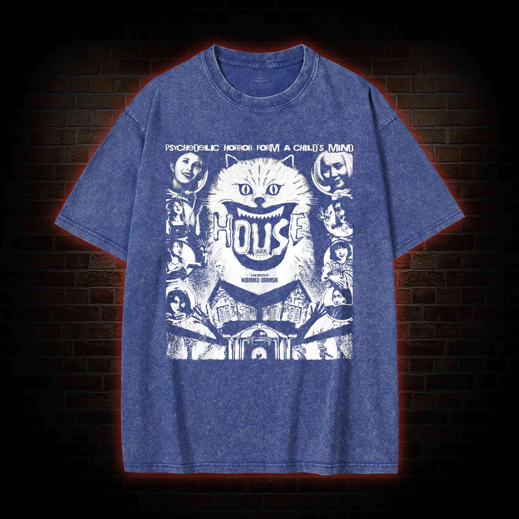 Psychedelic Horror from a Child's Mind Washed T-shirt