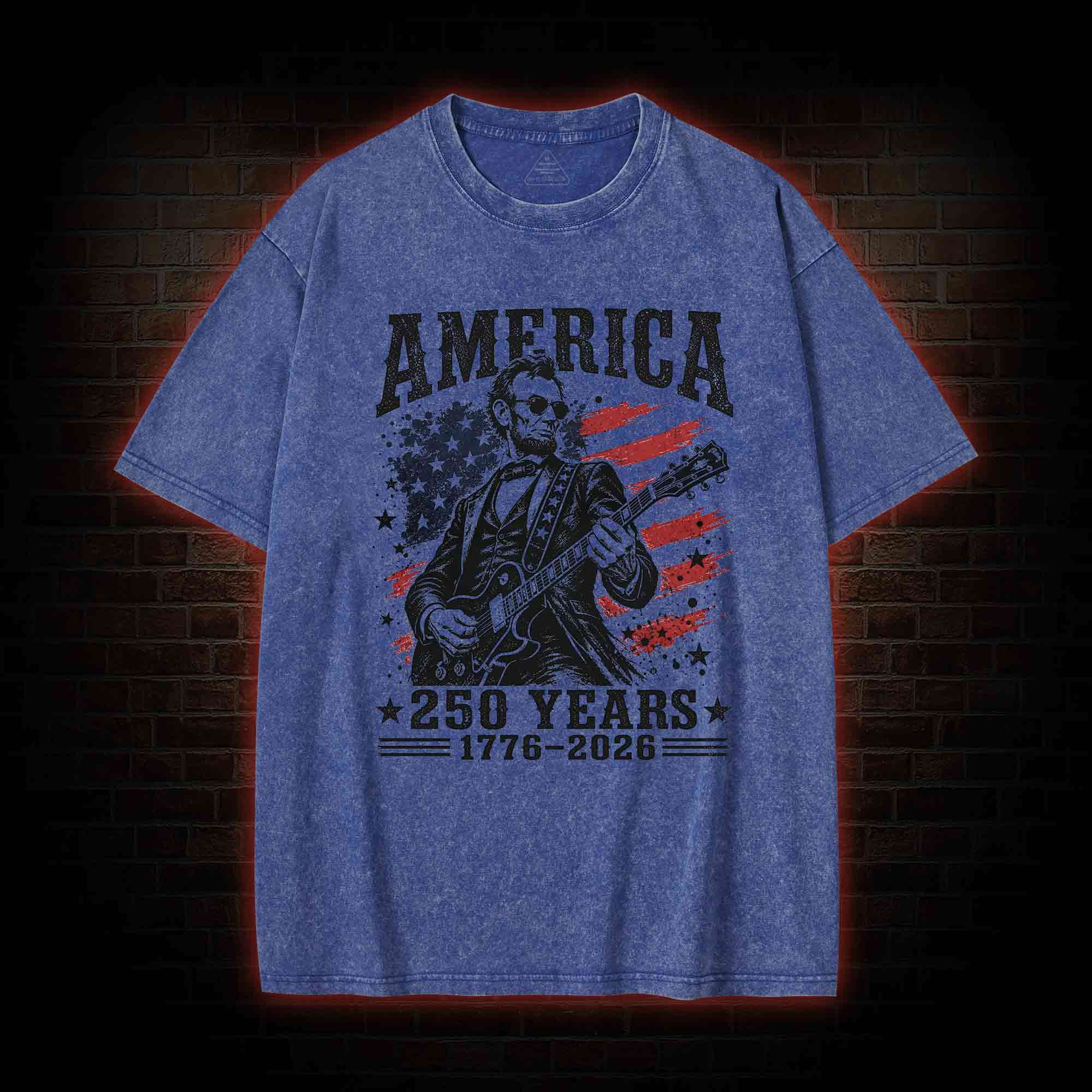 250 Years of Freedom Washed T-shirt