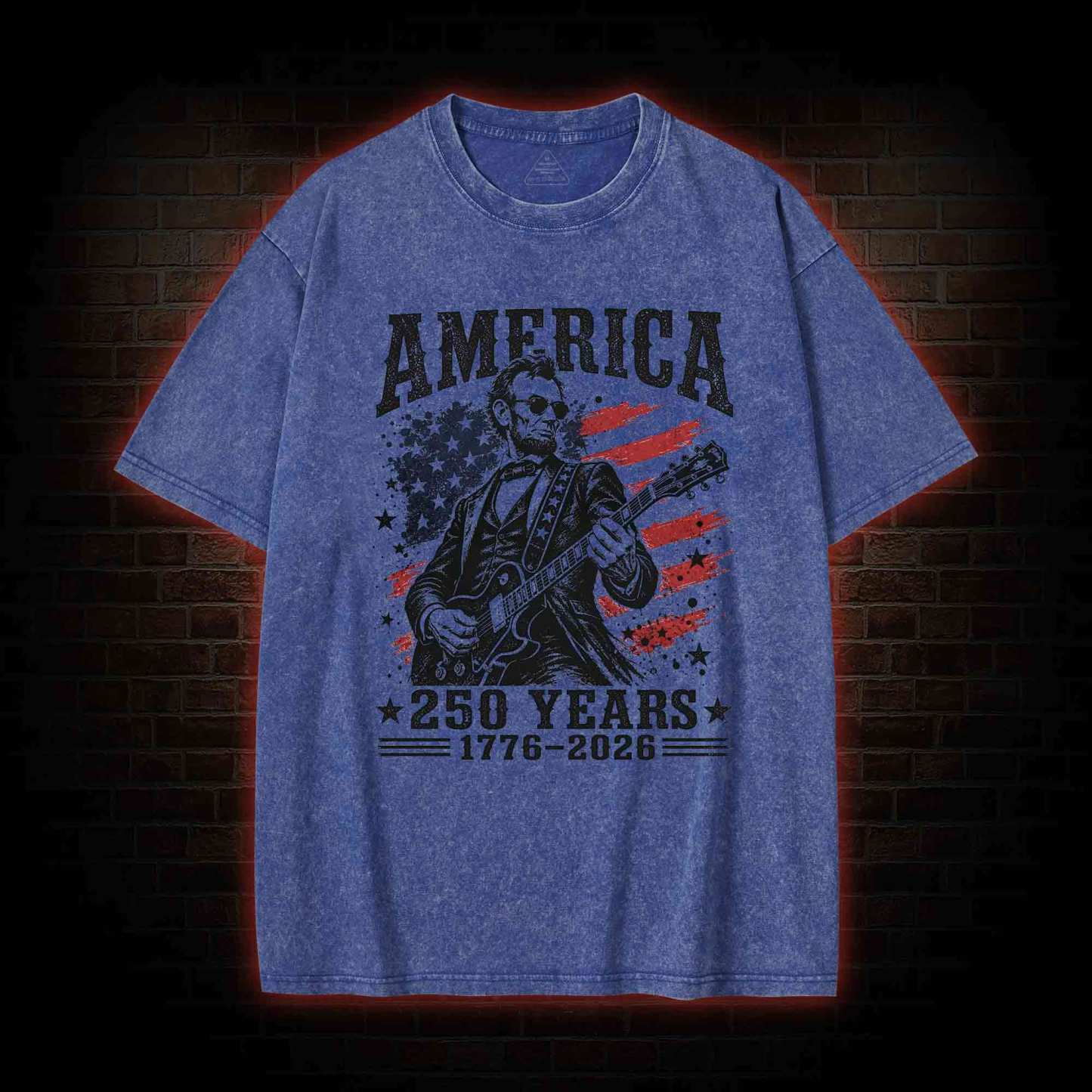 250 Years of Freedom Washed T-shirt