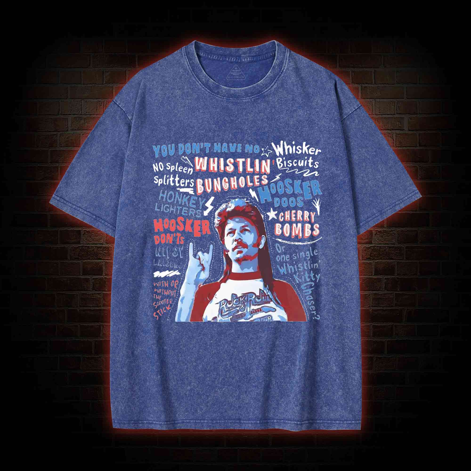 NO Spleen Splitters Washed T-shirt