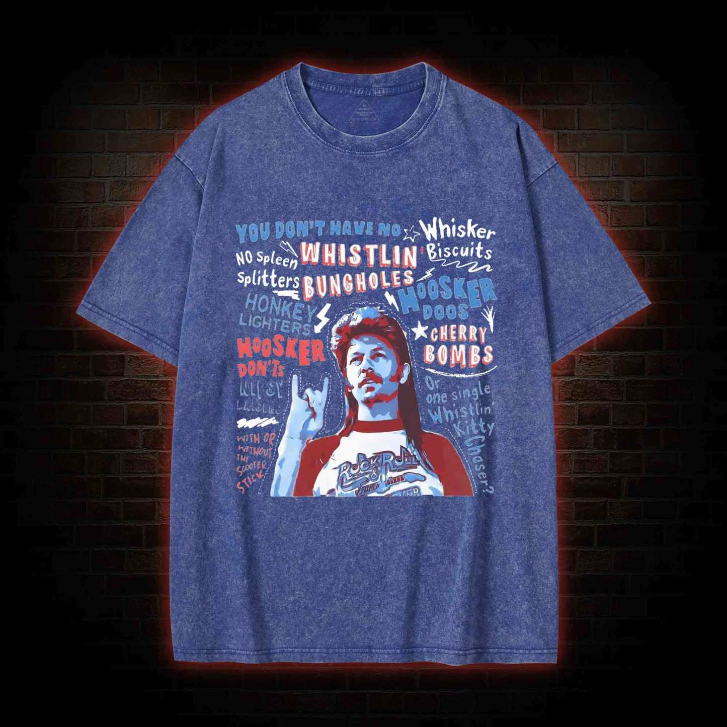 NO Spleen Splitters Washed T-shirt