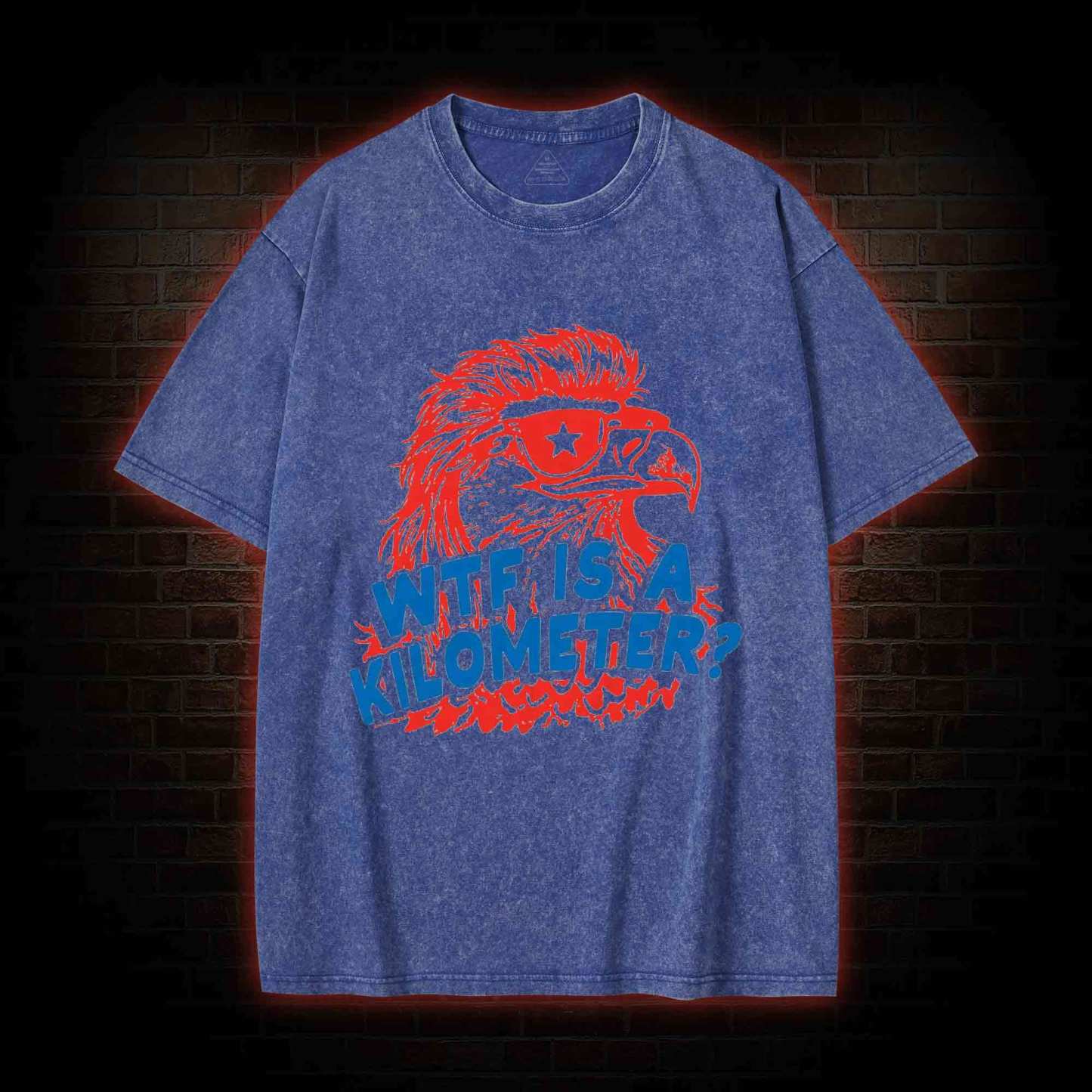 WTF is A Kilometer Washed T-shirt