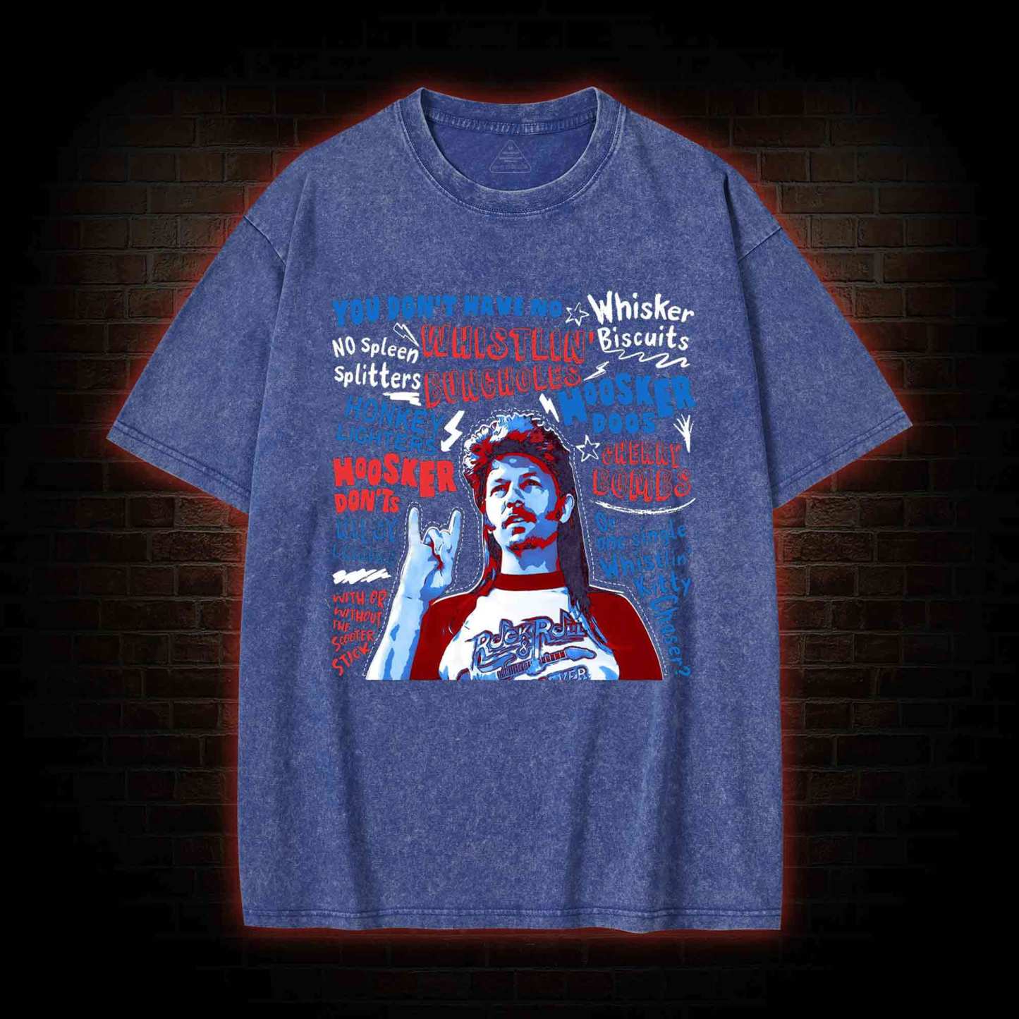 Whistling Bungholes Washed T-shirt