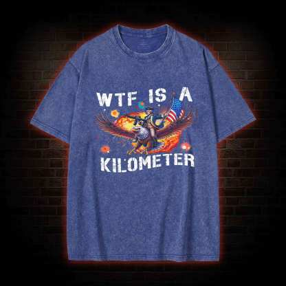 WTF is A Kilometer Washed T-shirt