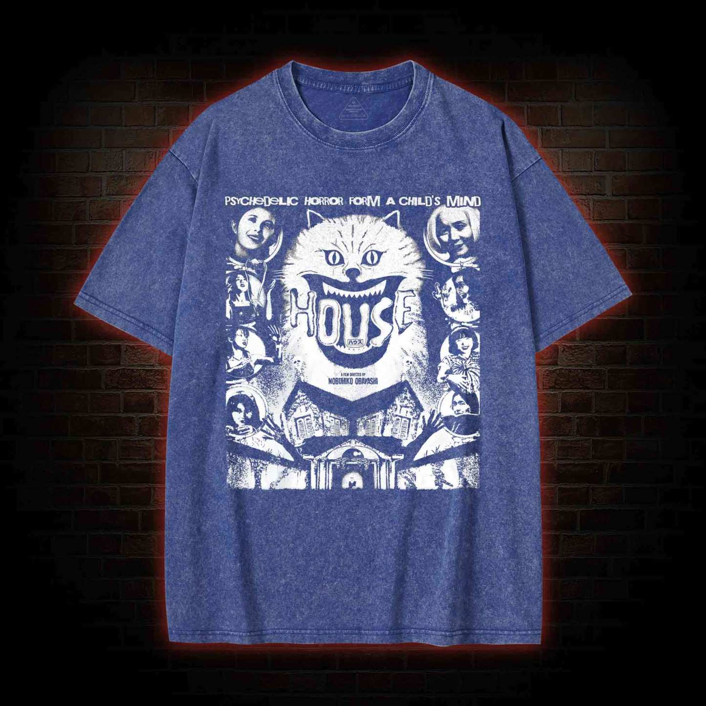 Psychedelic Horror from a Child's Mind Washed T-shirt