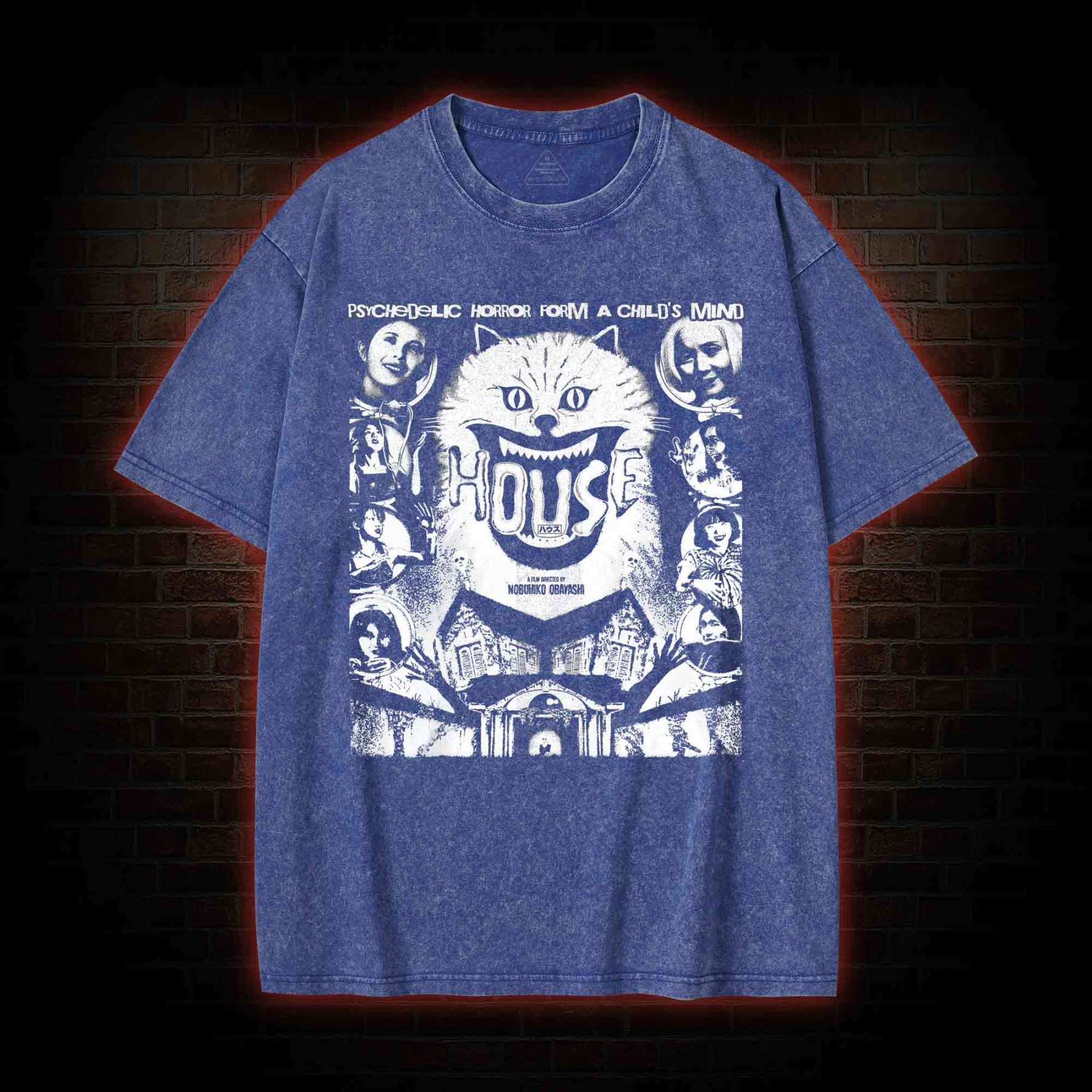 Psychedelic Horror from a Child's Mind Washed T-shirt