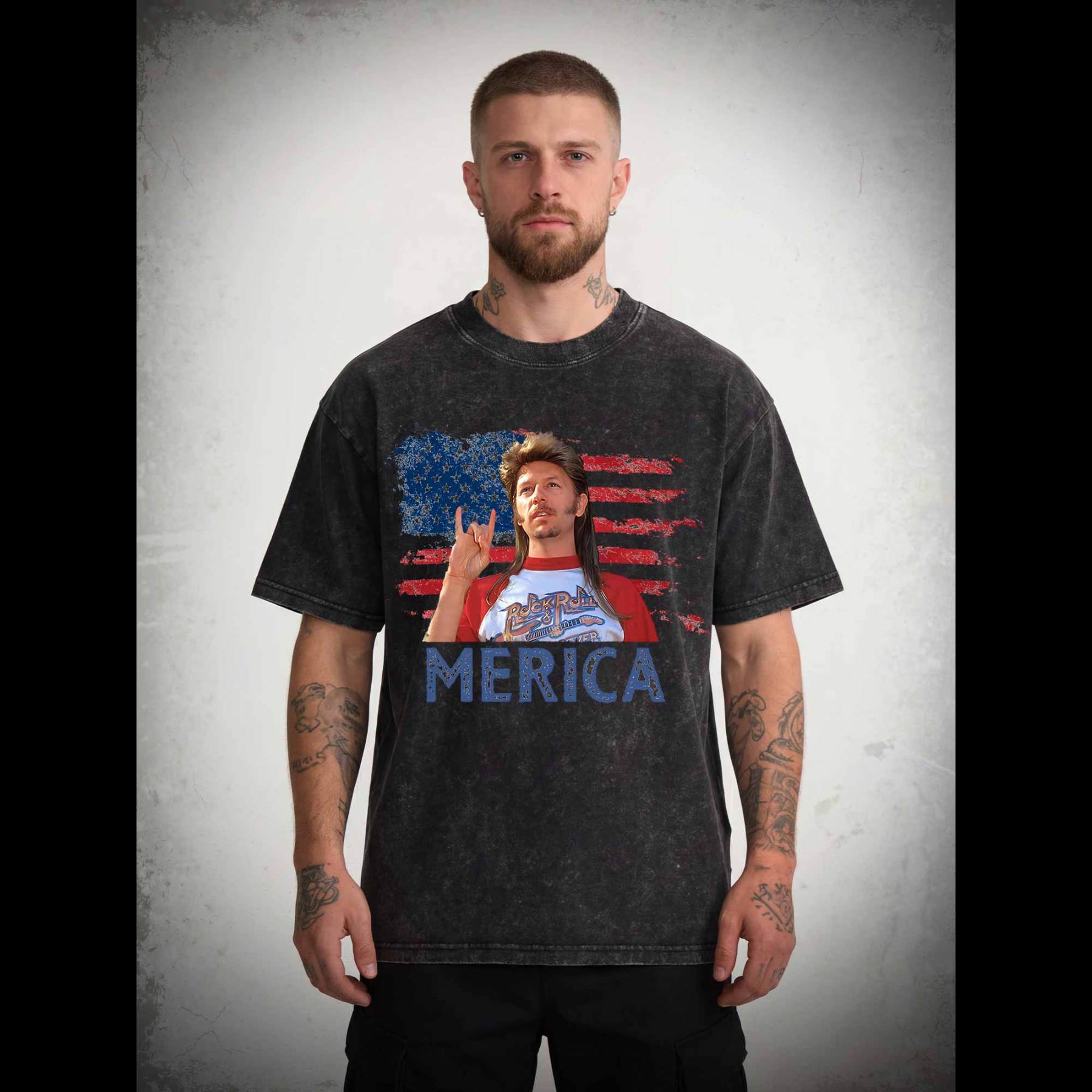 Merica Washed T-shirt