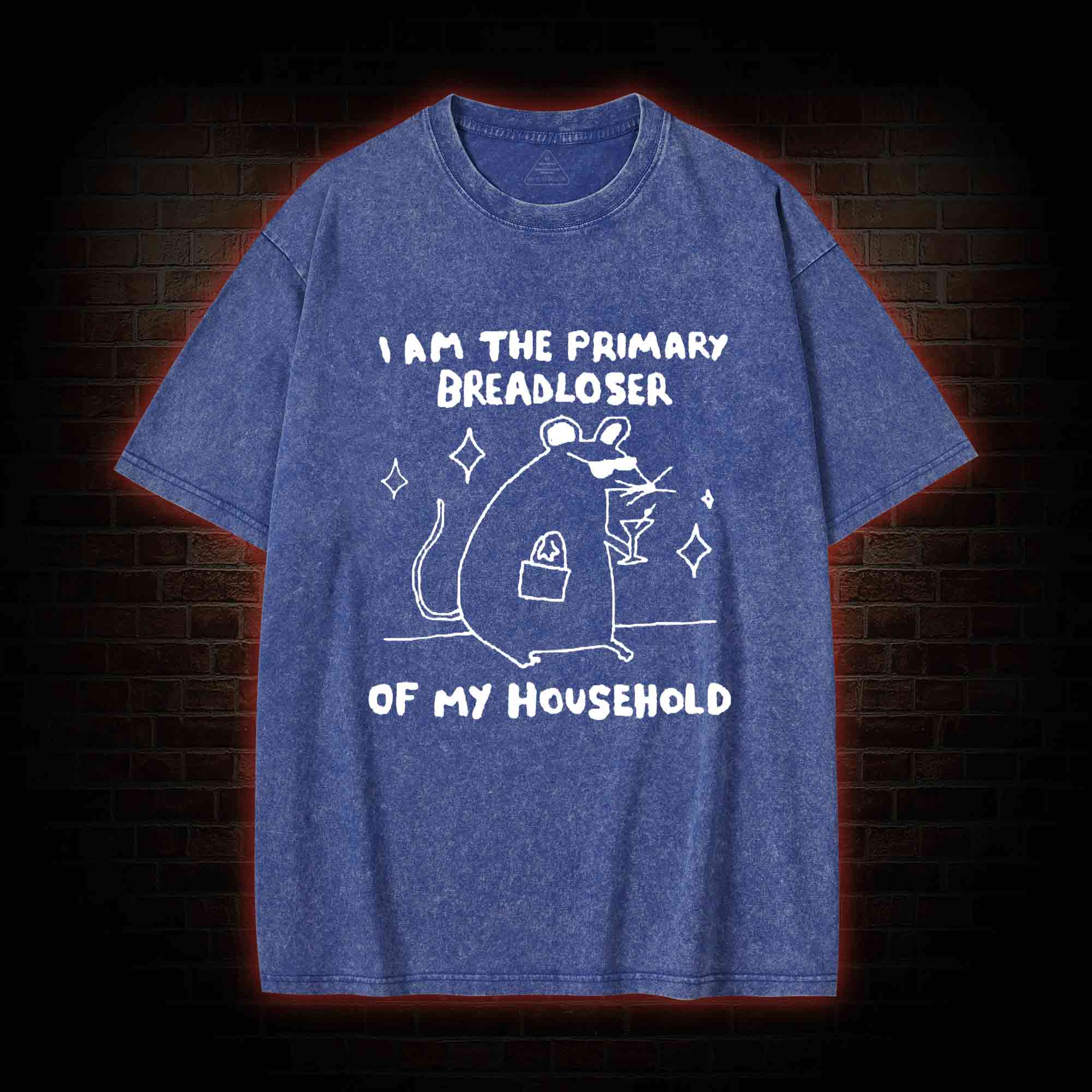 I am the Primary Beradloser Washed T-shirt