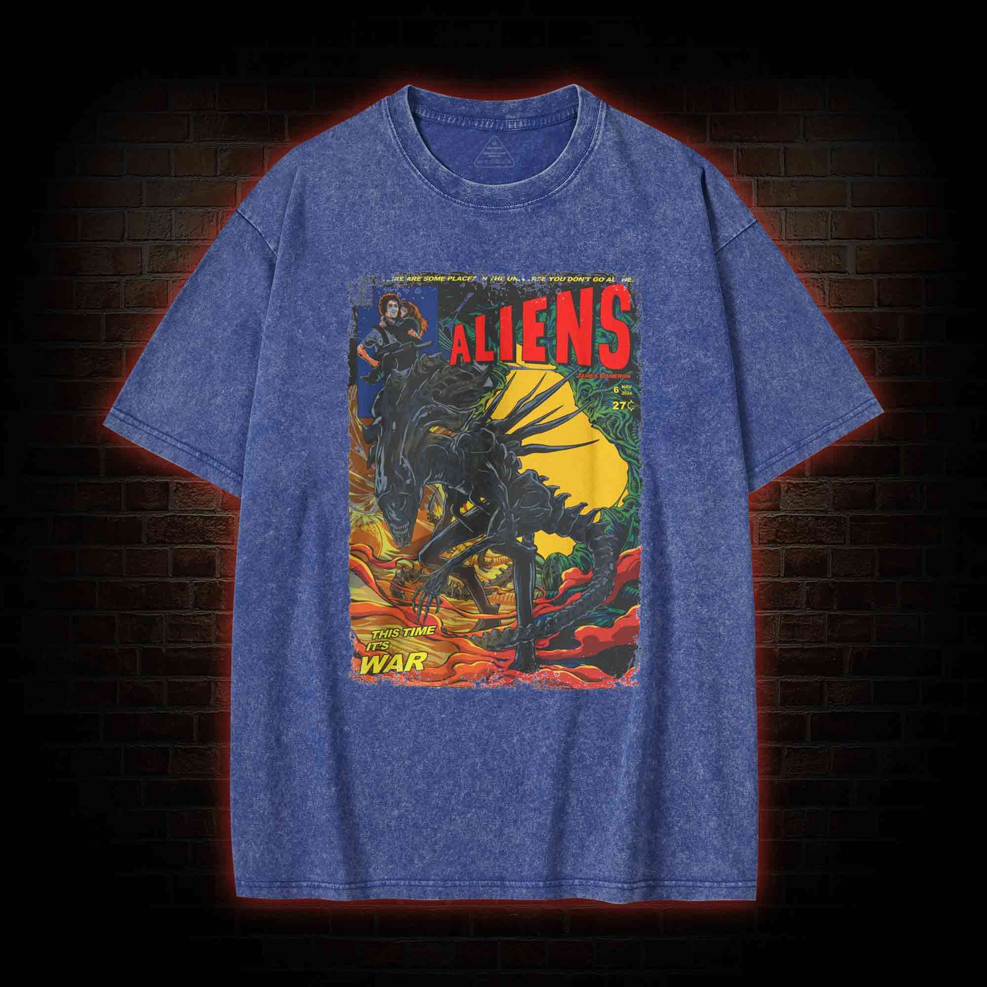 This Time it's War Washed T-shirt