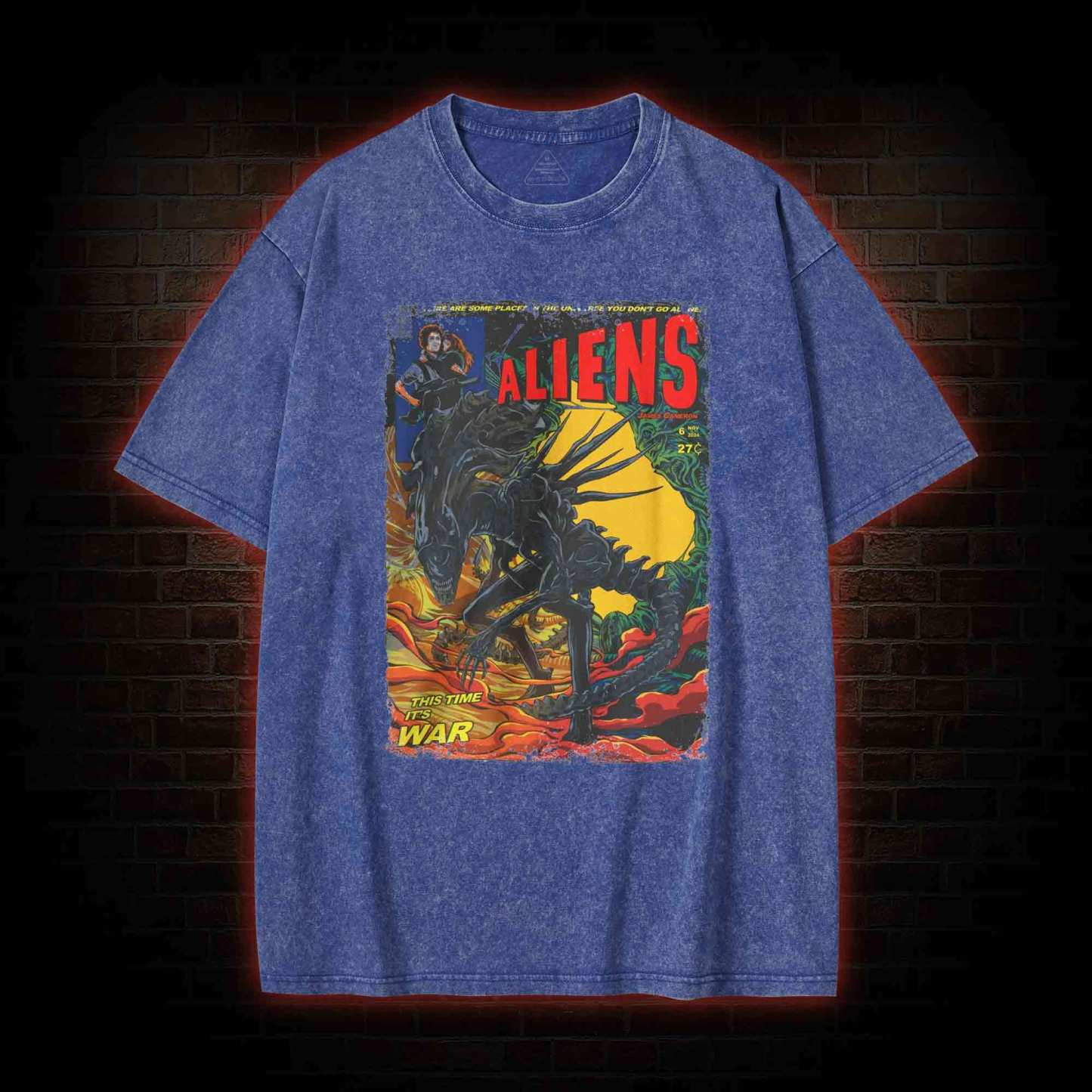 This Time it's War Washed T-shirt