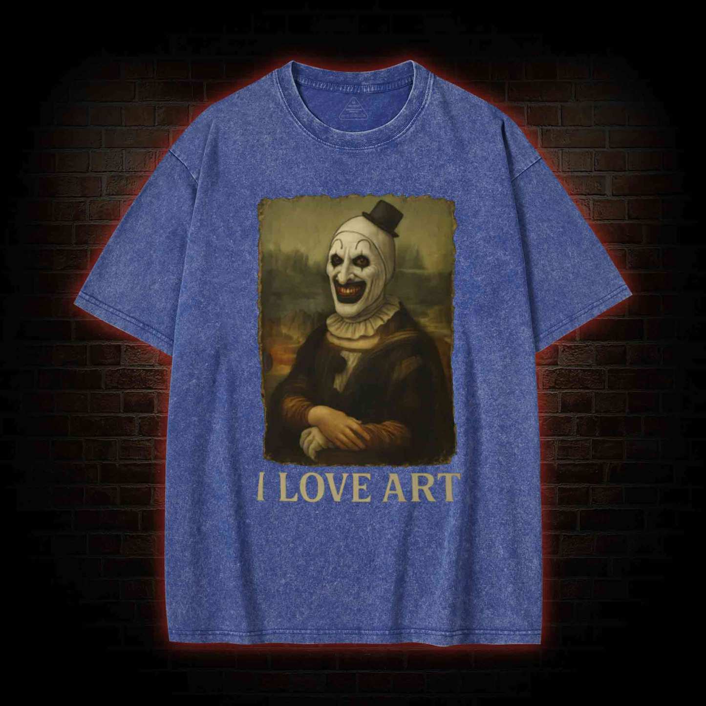 I Love Art Washed T-shirt