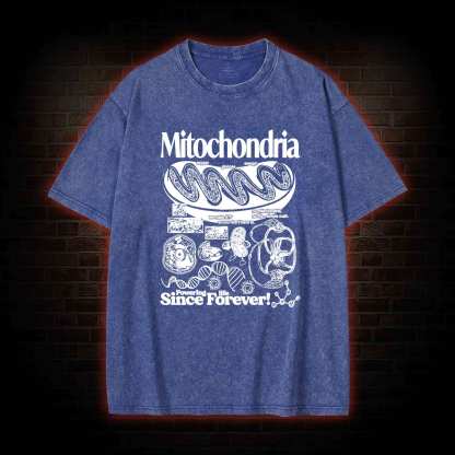 Mitochondria Washed T-shirt